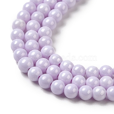 hebras de perlas de imitación de circonita cúbica(ZIRC-P109-03A-03)-4