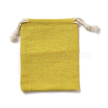 Yellow Rectangle Cloth Bags