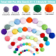 Polyester Ball Decoration(FIND-CP0002-91C)-2