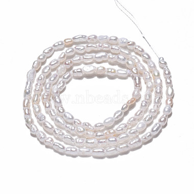 Natural Cultured Freshwater Pearl Beads Strands(PEAR-N012-02H)-2