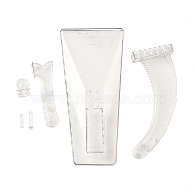 ABS Plastic Aircraft Model Display Stands(ODIS-WH0002-92)-2