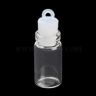 Clear Column Glass Pendants