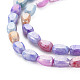 Opaque Baking Painted Crackle Glass Beads Strands(EGLA-S174-21I)-3