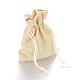 Bolsas con cordón de imitación de poliéster bolsas de embalaje(ABAG-R005-14x10-13)-1