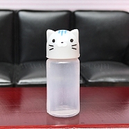 Resin Animal Water Cup Model, Micro Landscape Dollhouse Accessories, Pretending Prop Decorations, Cat Shape, 38x15mm(PW-WG25929-03)