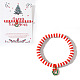 Elegant Christmas Handmade Polymer Clay Heishi Beaded Stretch Bracelets(MV9996-28)-1