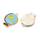 Alloy Enamel Pendants(ENAM-Q004-01KCG-20)-2