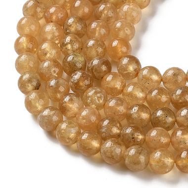 Natural Yellow Garnet Beads Strands(G-Z129-C01-8mm-02)-4