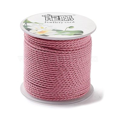 20M Polyester Braided Cord for Jewelry Making(OCOR-G015-04A-01)-2
