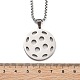 201 Colliers à chaîne en acier inoxydable avec pendentif pickleball pour femmes et hommes(NJEW-H050-01A-P)-5