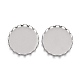 Tarnish Resistant 304 Stainless Steel Cabochon Settings(STAS-P249-16C-P)-1