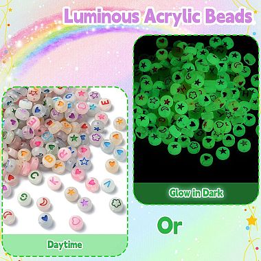 Luminous Acrylic Beads(MACR-YW0002-96)-4