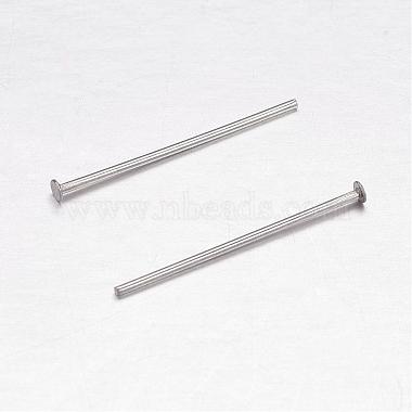 304 Stainless Steel Flat Head Pins(STAS-F117-58P-1.5x20)-2