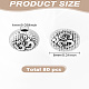 80pcs Tibetan Style Alloy Beads(FIND-LP0001-48)-2