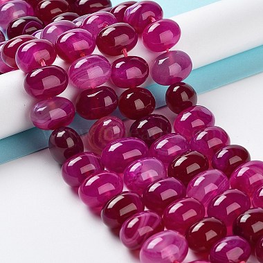 agate perles brins(G-G021-03A-09)-2