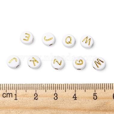 Perles acryliques plaquées(PACR-Q112-07)-6