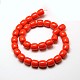 Imitation Amber Resin Drum Beads Strands for Buddhist Jewelry Making(RESI-A009D-12mm)-2