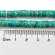 Brins de perles teintes en jaspe impérial synthétique(G-D077-D01-01D)-5