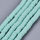 Handmade Polymer Clay Beads Strands(X-CLAY-R089-6mm-121)-1