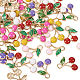 60Pcs 6 Colors Alloy Enamel Charms(FIND-TA0002-31)-1