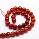 Dyed Natural Agate Faceted Round Beads Strands(G-E320B-10mm-08)-2