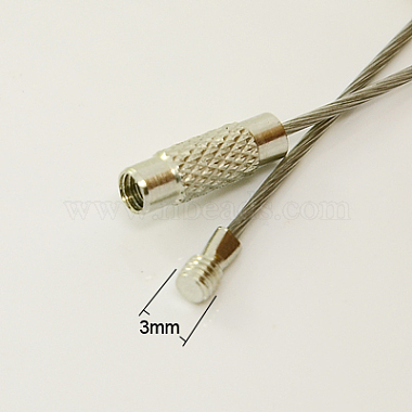 Bracelet en fil d'acier faisant(X-TWIR-A001-5)-2