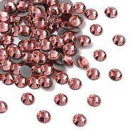 Preciosa&reg Crystal Hotfix Flatback Stones, Czech Crystal, Round(438 11 612 Chaton Rose VIVA 12 &reg), 70030 Rose Peach, SS8(2.3~2.5mm)(Y-PRC-HSS8-70030)