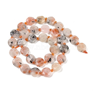 Natural Sunstone Beads Strands(G-C116-A69-01)-4