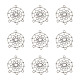 Tibetan Style Alloy Chandelier Components Links(TIBE-TAG0001-01)-1