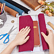 4 Sheets 4 Colors Faux Suede Book Covers(DIY-CP0011-15B)-3
