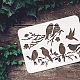 Large Plastic Reusable Drawing Painting Stencils Templates(DIY-WH0202-469)-3