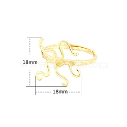 Adjustable 925 Silver Ring Adjustable Ring Findings, Twist Prong Ring Settings, Golden, Pattern: 18x18mm, Inner Diameter: 19mm(PW-WG95003-03)