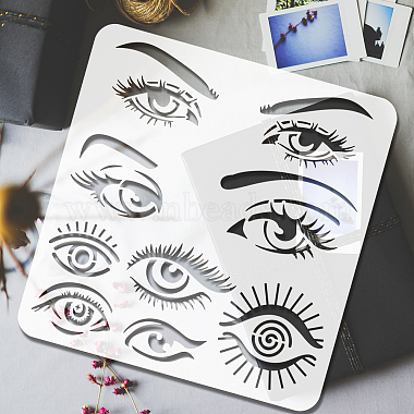 PET Hollow Out Drawing Painting Stencils(DIY-WH0391-0368)-3