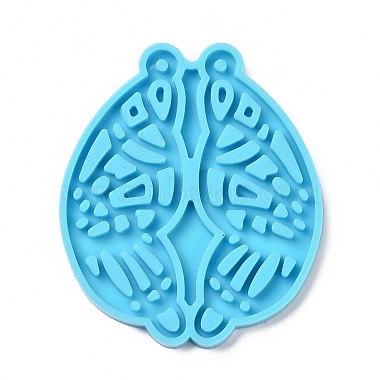 Pendentifs d'ailes de papillon moules en silicone(DIY-M045-20)-2