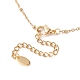 Natural White Jade Beads Pendants Necklace for Women(NJEW-JN03762)-7