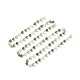 Handgefertigte Perlenkette aus Glasperlen(AJEW-JB01134-03)-1