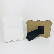 MDF Board Heat Transfer Blanks Photo Frame, for Heat Press, Rectangle, White, 175x135x5mm(PW-WG72446-01)