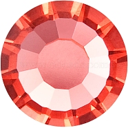 Preciosa&reg Crystal Hotfix Flatback Stones, Czech Crystal, Round(438 11 612 Chaton Rose VIVA 12 &reg), 90350 Padparadscha, SS12(3.3~3.5mm)(Y-PRC-HSS12-90350)