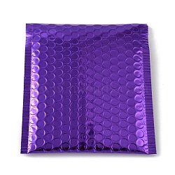 Polyethylene & Aluminum Laminated Films Package Bags, Bubble Mailer, Padded Envelopes, Rectangle, Blue Violet, 17~18x15x0.6cm(OPC-K002-03F)