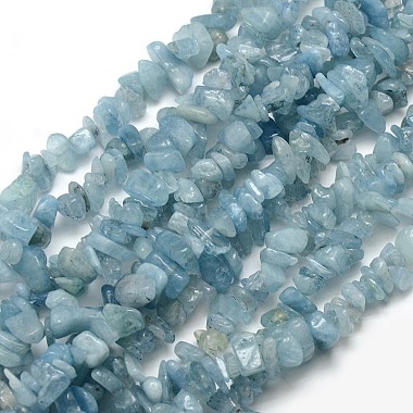 5mm LightBlue Chip Aquamarine Beads