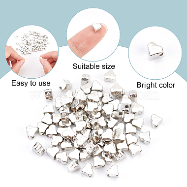 SUPERFINDINGS 1000Pcs Plating ABS Plastic Beads(KY-FH0001-18)-4
