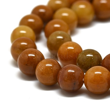 Natural Jade Beads Strands(G-D030-01B)-3