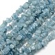 Natural Aquamarine Chip Beads Strands(X-G-L154-19)-1