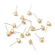 Brass Stud Earring Findings(KK-WH0035-97)-2