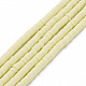 Handmade Polymer Clay Bead Strands(CLAY-T002-4mm-75)-1