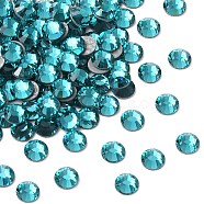 Preciosa&reg Crystal Hotfix Flatback Stones, Czech Crystal, Round(438 11 612 Chaton Rose VIVA 12 &reg), 60230 Blue Zircon, SS10(2.7~2.9mm)(Y-PRC-HSS10-60230)