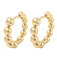 Brass Hoop Earrings for Women, Light Gold, 18x3.5mm(EJEW-E295-05KCG)