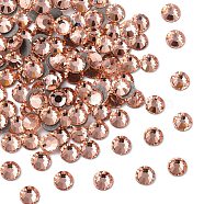 Preciosa&reg Crystal Hotfix Flatback Stones, Czech Crystal, Round(438 11 612 Chaton Rose VIVA 12 &reg), 00030 266 Apricot, SS6(1.9~2.1mm)(Y-PRC-HSS6-00030-266)