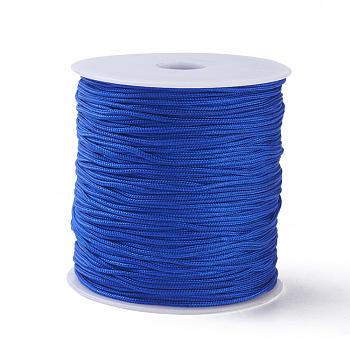 Polyester Thread, Blue, 1.5mm, about 153.1 yards(140m)/roll