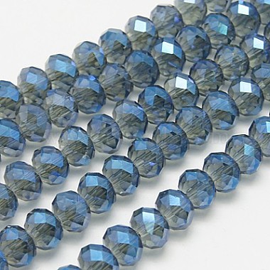 Electroplate Glass Beads Strands(EGLA-D020-8x5mm-M2)-2